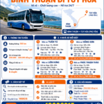 Đặt vé xe khách Bình Thuận đi Tuy Hòa vé rẻ chất lượng cao 24/7