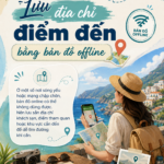 Lưu địa chỉ điểm đến bằng bản đồ offline