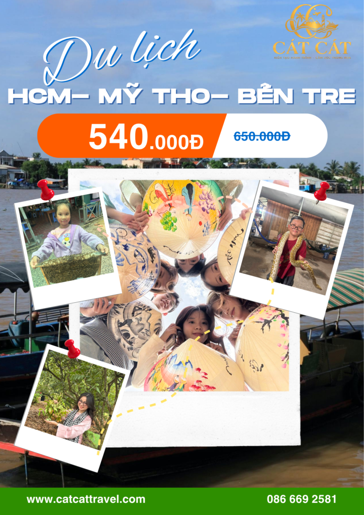 Tour Miền Tây 1 ngày - hành trình TP.HCM, Mỹ Tho, Bến Tre cùng Cat Cat Travel