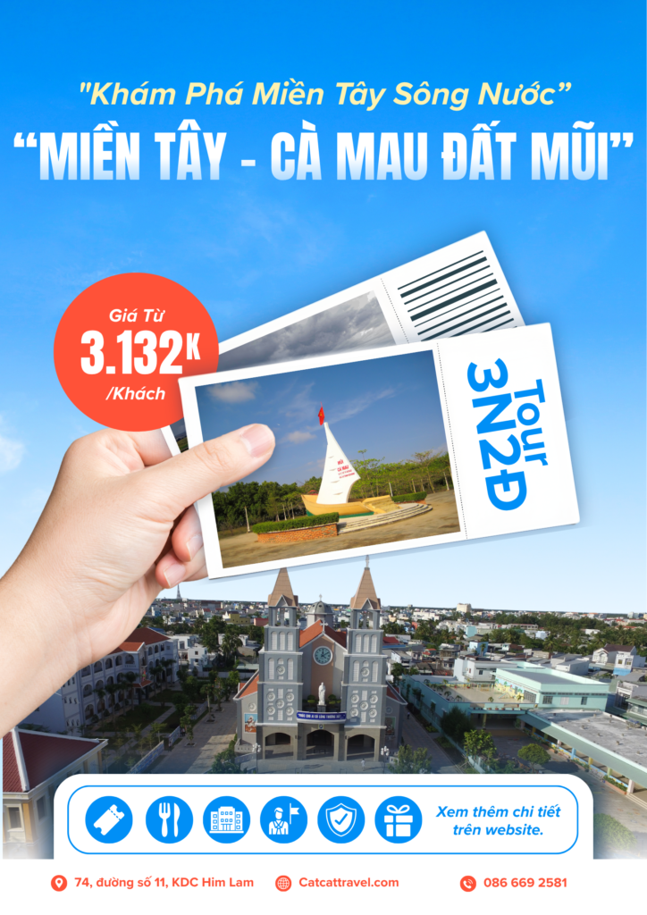 Tour Miền Tây 3 ngày 2 đêm - Khám phá miền Tây sông nước cùng Cat Cat Travel