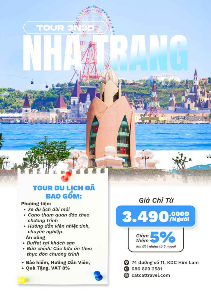 Tour Vĩnh Hy Nha Trang 3 ngày 3 đêm cùng Cat Cat Travel